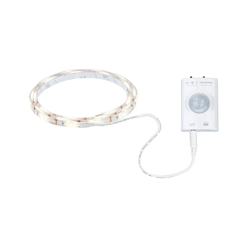 Commander Vite Ruban LED USB 1m sous meuble & étagère avec détecteur de mouvement crépusculaire - Strip PAULMANN
