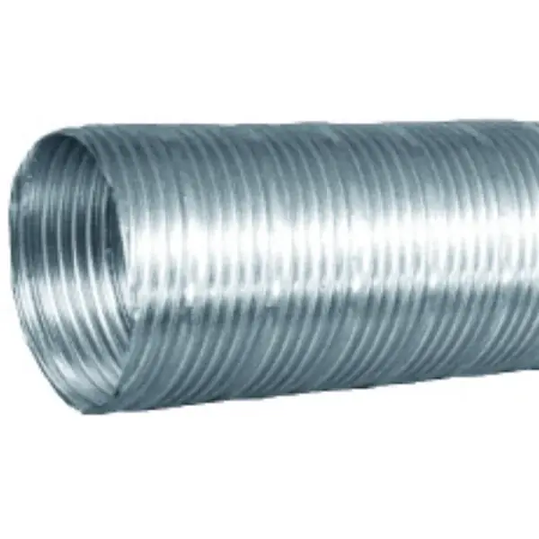 Gaine flexible aluminium ondulé - D150mm - L.3m STRULIK Vente Directe