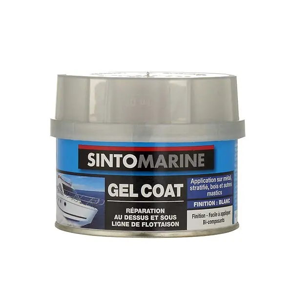 Remise Réparation Gel Coat Blanc Bateau - 170ml SINTO