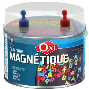 Peinture magnétique - 500ml - Gris foncé OXI Achat Immédiat
