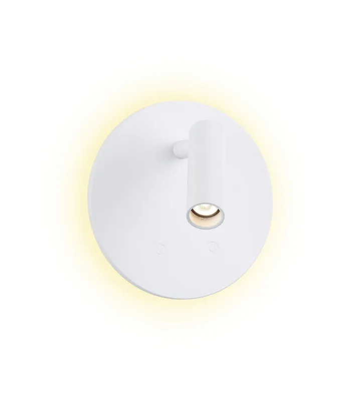Spot LED mural en saillie orientable et sans fil lumière blanc chaud Blanc - Kiora PAULMANN Prix Promo