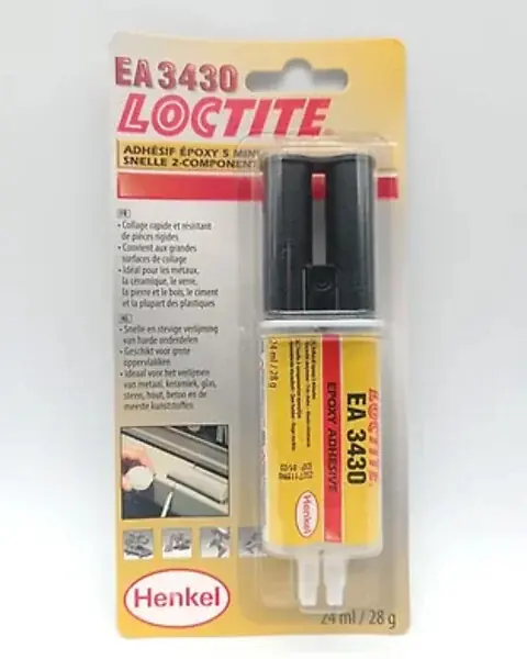 Nouveauté Colle époxy bicomposant EA 3430 - Ultra clair - 24ml LOCTITE