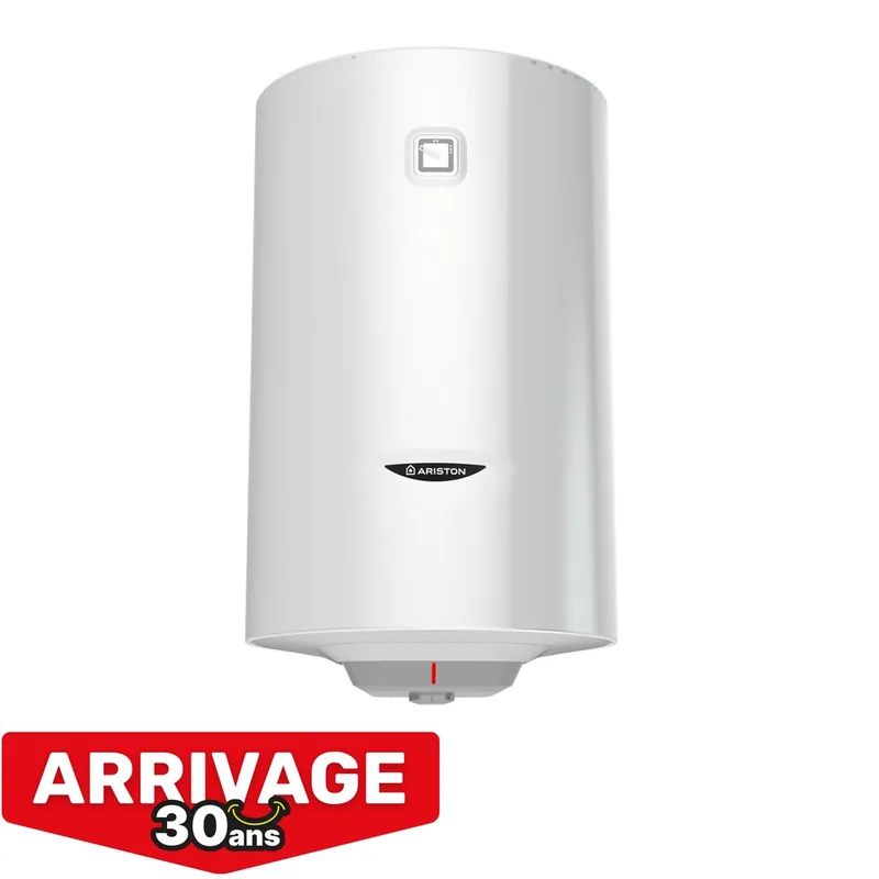 Chauffe-eau électrique 50L vertical Pro 1 R - ARISTON Haute Qualité