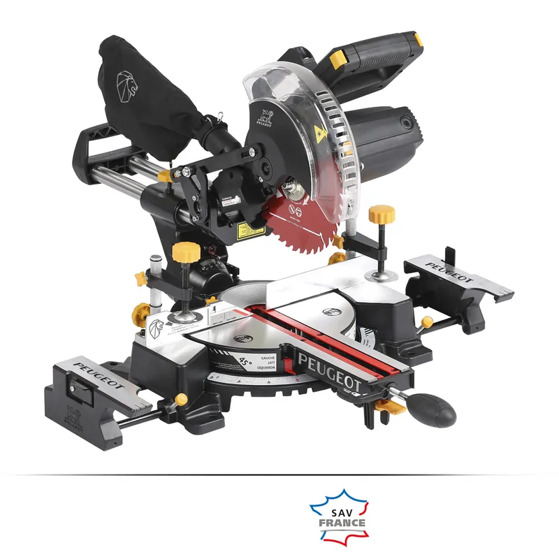 Scie à onglet radiale EnergySaw-210SL2 1600W - PEUGEOT Offre Exclusive