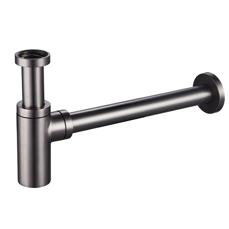 Marque Siphon réglable pour lavabo graphite mat - EDOUARD ROUSSEAU