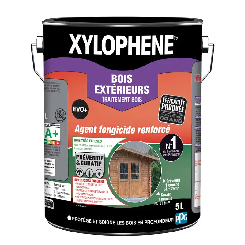 Commander Maintenant Traitement bois extérieurs EVO+ 6L XYLOPHENE