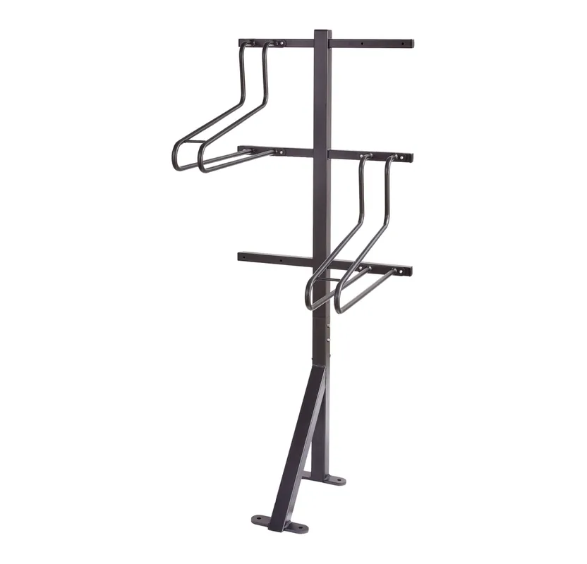 Support vélo sur pied 2 arceaux MOTTEZ Haute Qualité