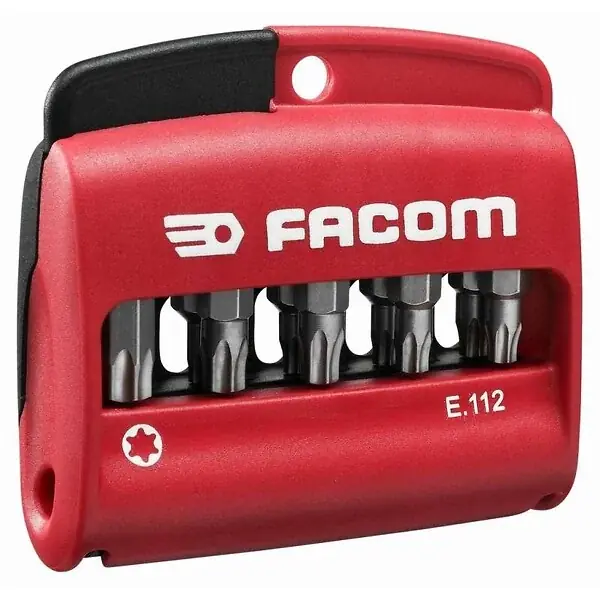 Jeu de 10 embouts de vissage FACOM E.112PB TORX 1/4" Bon Plan