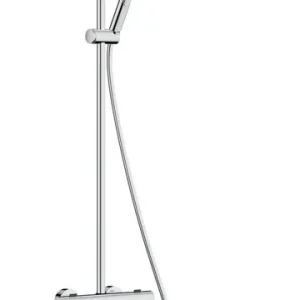 Expédié Aujourd'hui Colonne de douche avec mitigeur thermostatique chrome Pulsify Puro 260 - HANSGROHE