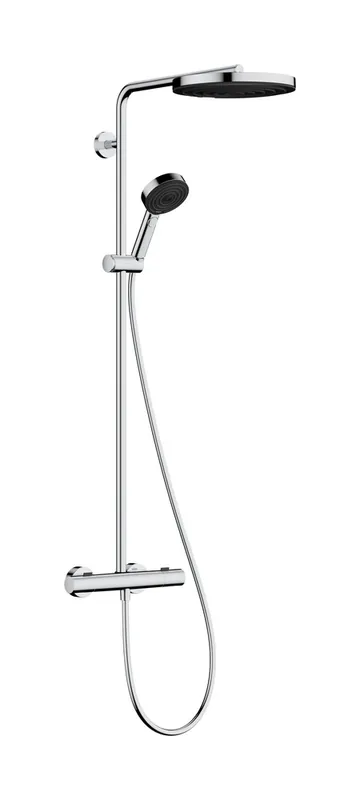 Expédié Aujourd'hui Colonne de douche avec mitigeur thermostatique chrome Pulsify Puro 260 - HANSGROHE