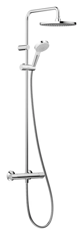Colonne de douche avec mitigeur thermostatique chrome Vernis S240 Moventa - HANSGROHE Produit De Marque
