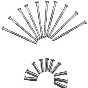 Vis reliure M4 recoupable 30-65mm avec douille M4x22 satin nickelé sachet de 10 - HERACLES - ACC-VR-3065NK Promotion