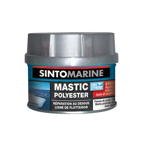 Achetez Aujourd'hui Mastic polyester réparation - bi-composant - 170ml SINTO