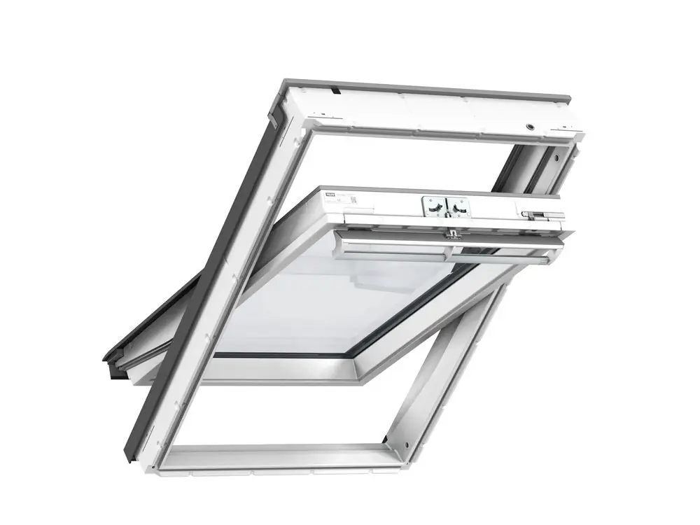 Dernière Chance Fenêtre de toit à rotation Everfinish l.114 x H.118 cm Tout Confort GGU SK06 0057 - VELUX