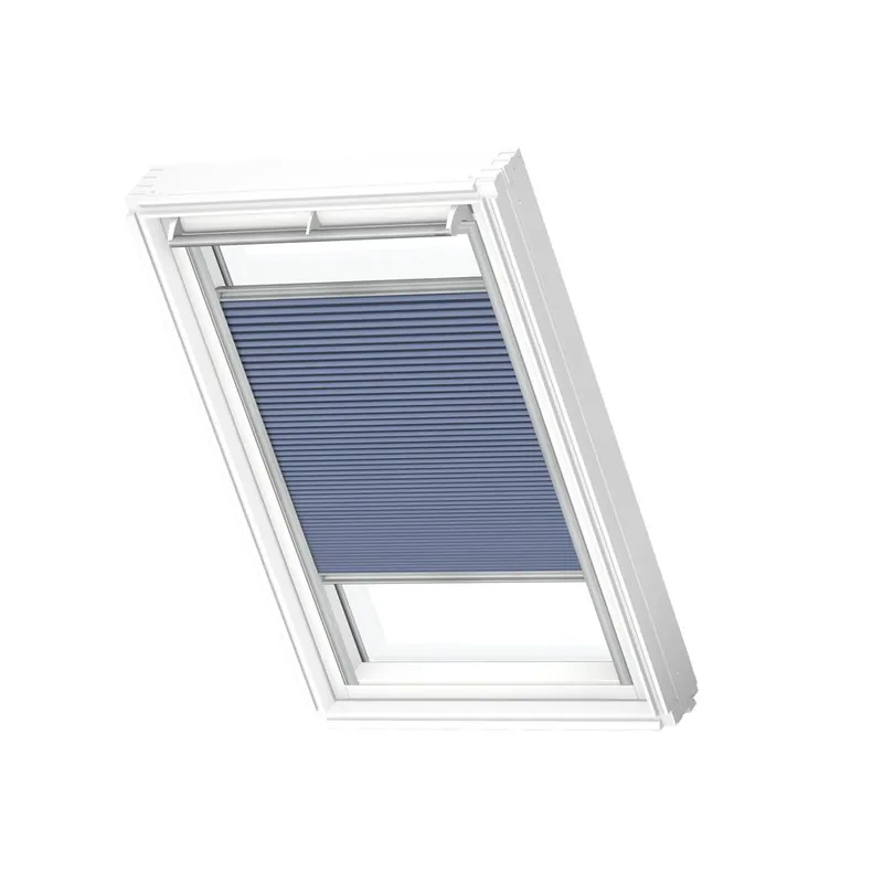 Prix Choc Store plissé occultant et isolant l.114 x H.140 cm bleu FHC SK08 1156S - VELUX