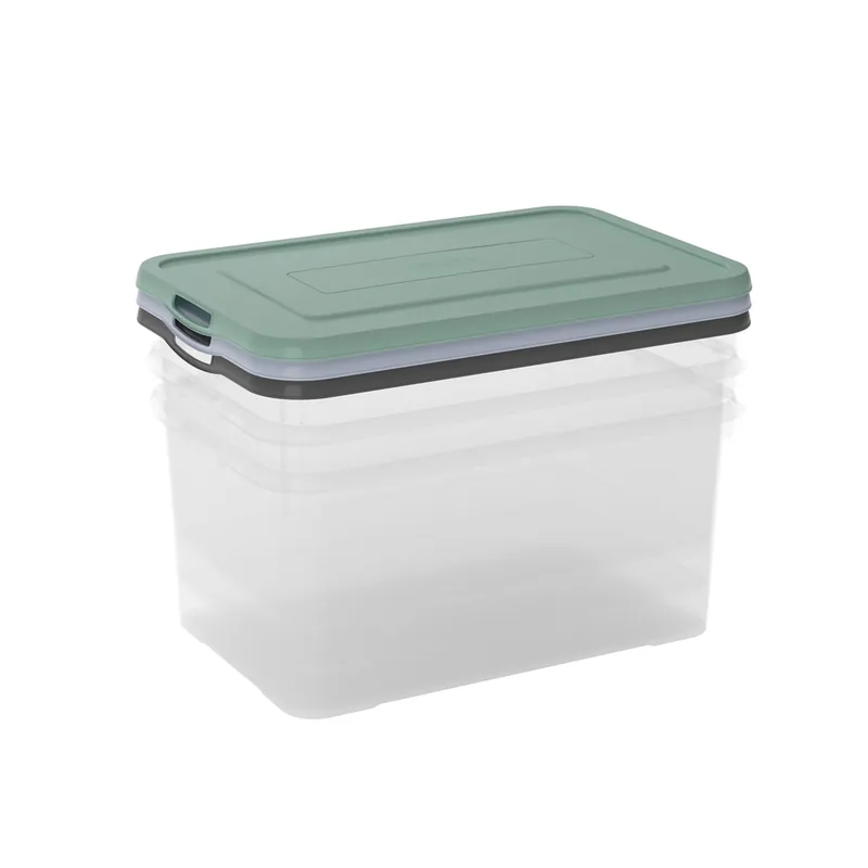 Populaire Boîtes de rangement en plastique Handy 50 L par 3 - CURVER