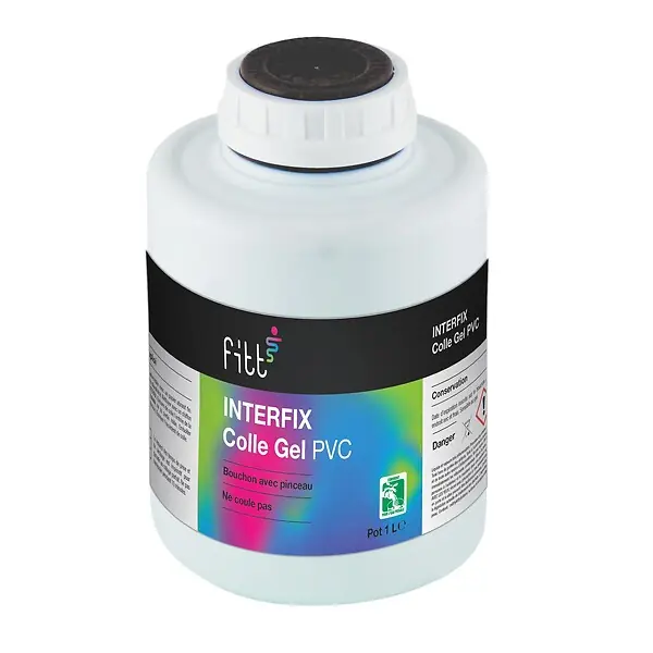 Colle gel PVC - Interfix - 1L FITT Super Prix