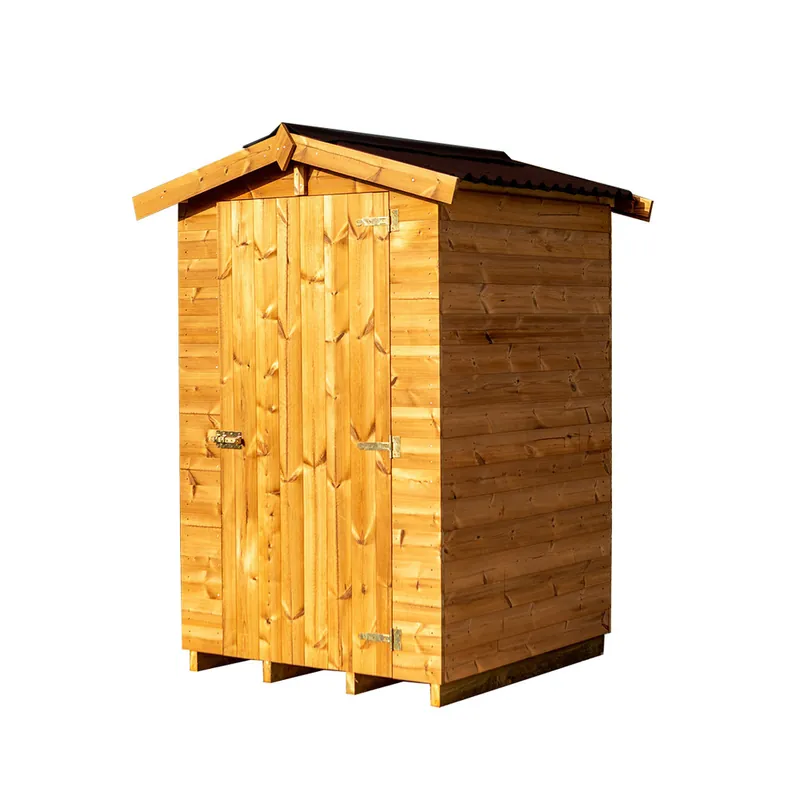 Abri de jardin en bois traité avec plancher 1,35 m², Livraison à domicile incluse - HABRITA Must-Have