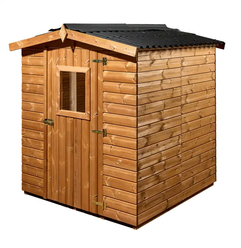 Abri de jardin en bois traité avec plancher 2,25 m², Livraison à domicile incluse - HABRITA Petit Prix