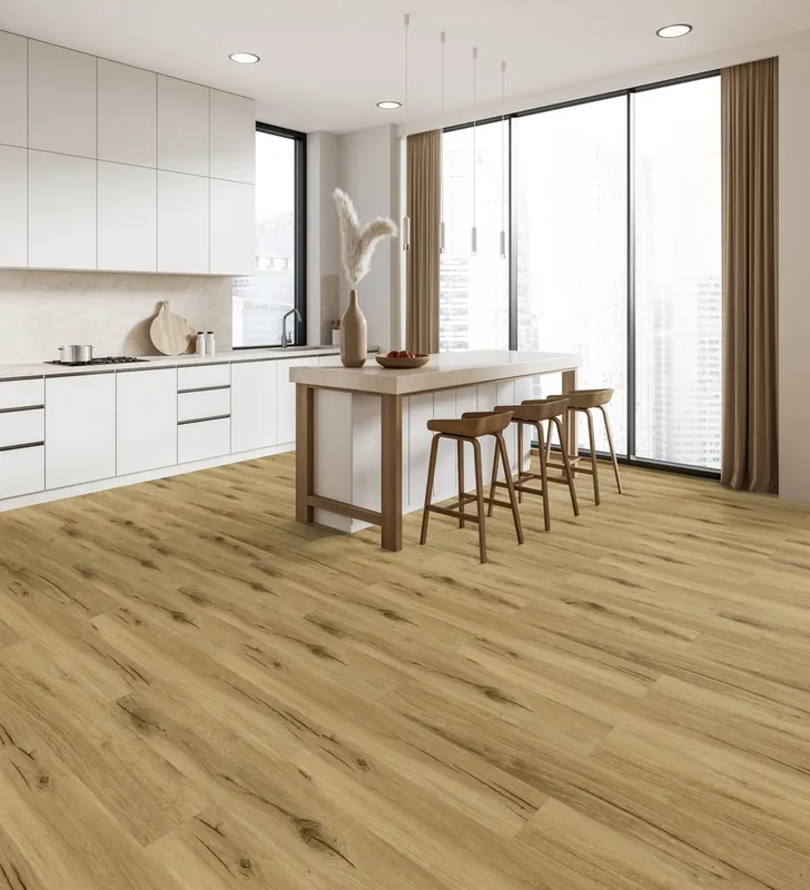Satisfait Ou Remboursé Sol vinyle effet bois marron BAMBI ép 5,7 mm 22.9 x 125 cm paquet de 2 m² GERFLOR