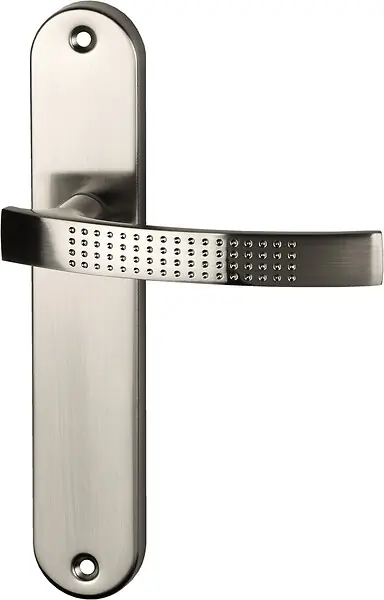 Ensemble sur plaque Isola nickel mat bec de cane ALPERTEC Vente Flash