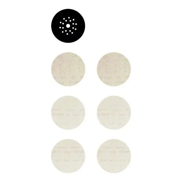 Acheter Direct Lot de 6 disques abrasifs BOSCH EXPERT M480 2608901667 - Ø225mm - G80 à G180