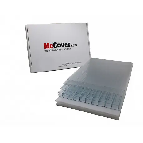 Boite d‘échantillons polycarbonate 4, 6, 10, 16mm MCCOVER Top Vente