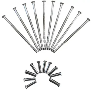 Vis reliure M4 recoupable 60-90mm avec douille M4x22 satin nickelé sachet de 10 - HERACLES - ACC-VR-6090NK Offre Du Jour