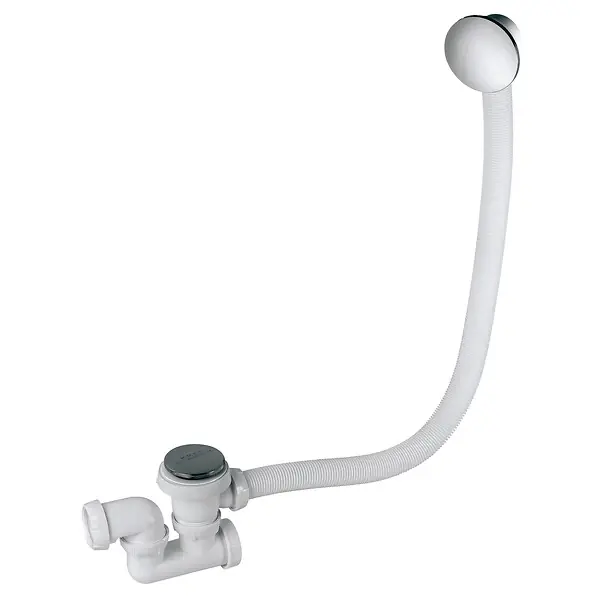 Vente Flash Vidage baignoire Quick-Clac chrome siphon orientable TP L700 WIRQUIN