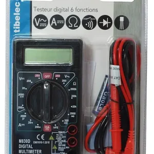 Meilleur Choix Mini testeur digital - 6 fonctions - 300V AC/DC TIBELEC