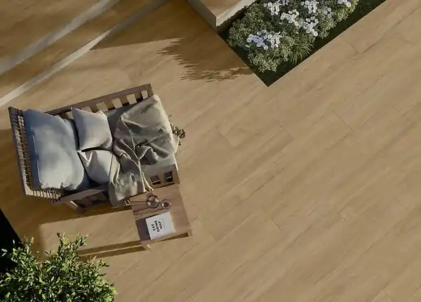 Expédié Aujourd'hui Carrelage sol intérieur grès cérame Robin - Beige - 24x88cm CERAM INDUSTRIE
