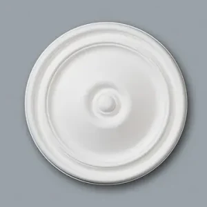 Prix Choc Rosace décorative polyuréthane M71 300mm Blanc NMC France