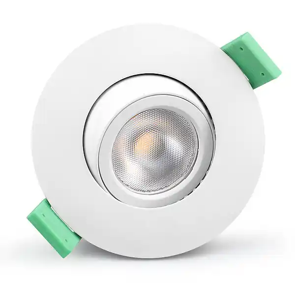 Paiement Sécurisé Spot LED aluminium blanc IP65 6W EASYLIGHT