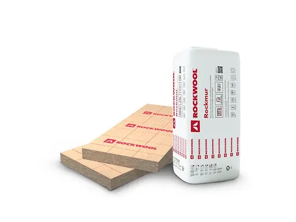 Panneau isolant laine de roche Rockmur - épaisseur 40mm ROCKWOOL Remise