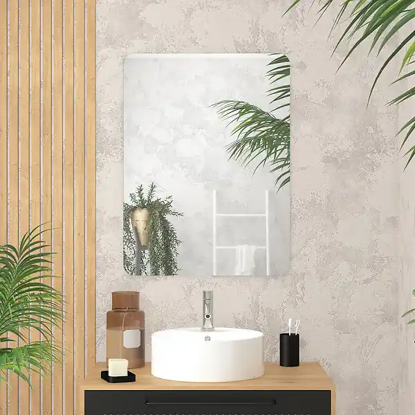 Authentique Miroir salle de bain - 60x80cm - GO AURLANE