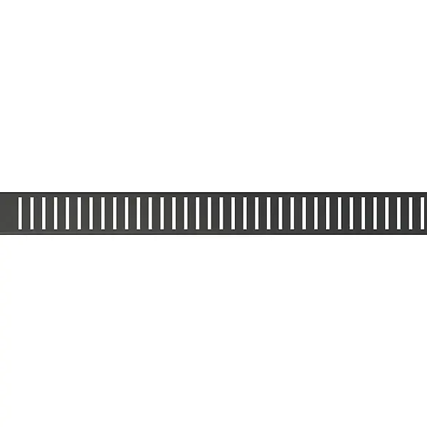 Alca Grille pour caniveau, Noir mat (PURE-950BLACK) Nouveauté