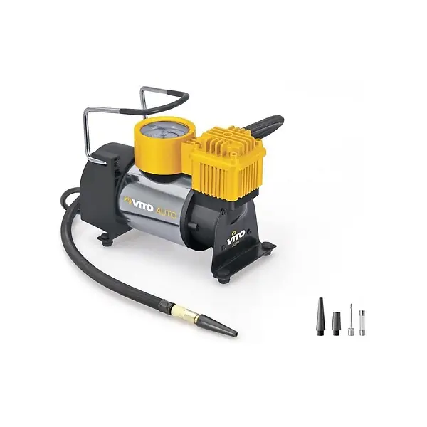 Vente Flash Compresseur portable 140W 10 bar 115PSI Multi fonctions 35L/min Accessoires et Sac VITO