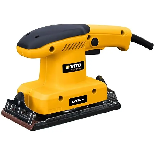 Ponceuse vibrante 170W Surface de ponçage 90 x 187 mm Changement du papier Facile VITO Promotion