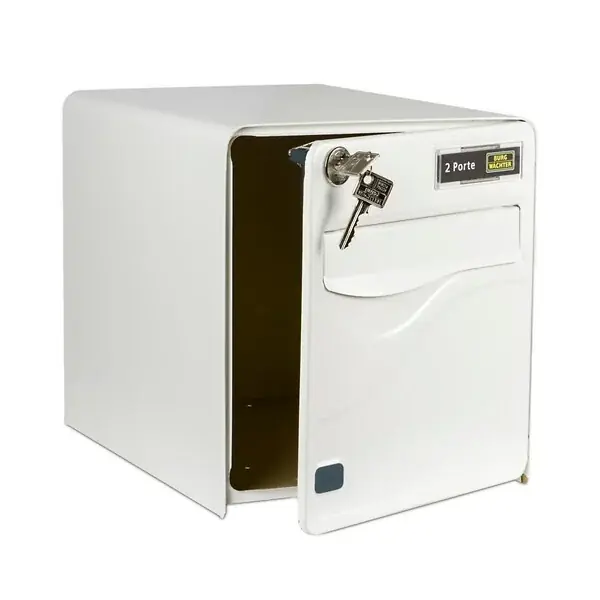 Must-Have Boîte aux lettres Baltic NF Blanc 2 portes BURG WACHTER