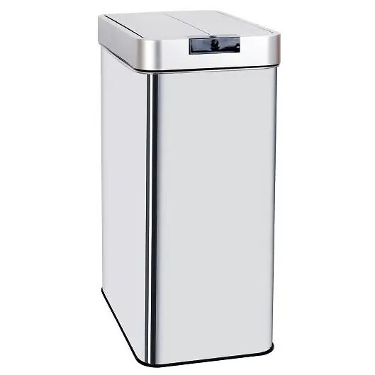 Poubelle automatique inox SILVERLAKE argent 60L KITCHEN MOVE Offre Spéciale