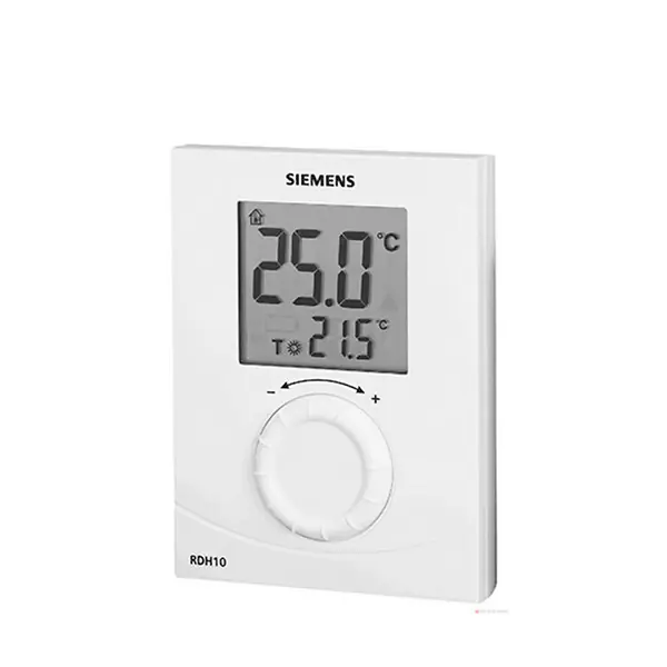 Achat Immédiat SIEMENS Thermostat d‘ambiance digital non programmable RDH100