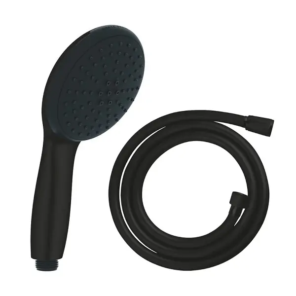 Douchette 2 jets Vitalio Start 110 noir mat + Flexible 1750 mm GROHE Offre Spéciale