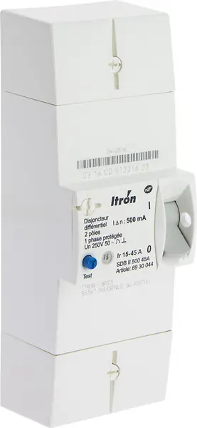 Quantité Limitée ITRON Disjoncteur EDF 15/45A 230V Instantané
