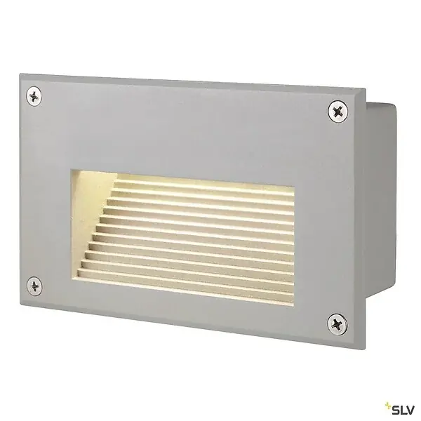 Encastré mural extérieur avec LED intégrée BRICK DOWNUNDER, 1,4W, 3000K, IP54 SLV Petit Prix