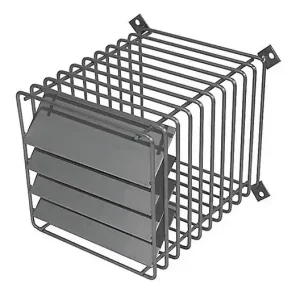 Produit De Marque Grille de protection pour terminal horizontal - avec déflecteur- réf 200201 - UBBINK