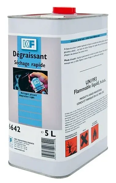 Marque Dégraissant séchage rapide bidon 5L - KF - 6642
