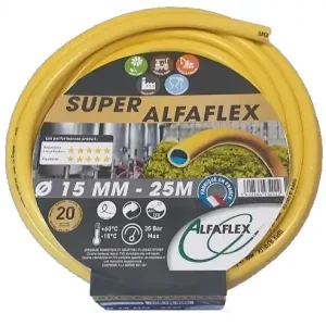 Usine Directe Tuyau d‘arrosage diamètre 15mm longueur 25m - SUPER ALFAFLEX - AFSUP15025