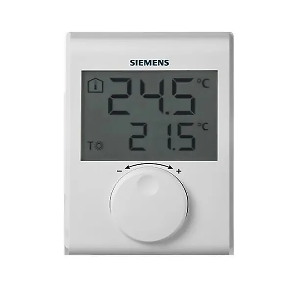 Thermostat d‘ambiance électronique RDH - Couleur Blanc- réf RDH100 - SIEMENS Réduction