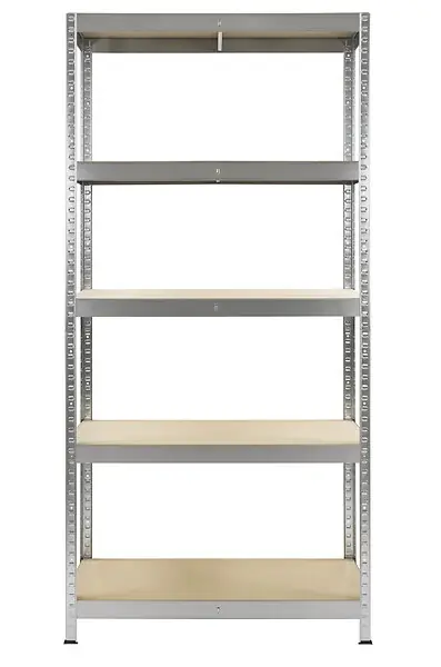 Prix Bas Étagère lourde métal/bois - 250kg/pl. - H.180xL.90xP.50cm