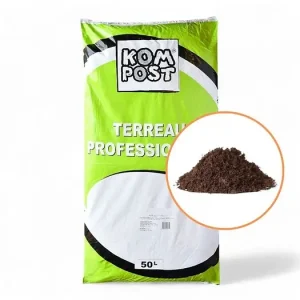 Acheter Direct Terreau engrais fleurissement, sac de 50 l, plantes vivaces et annuelles - PRO413 RACINE
